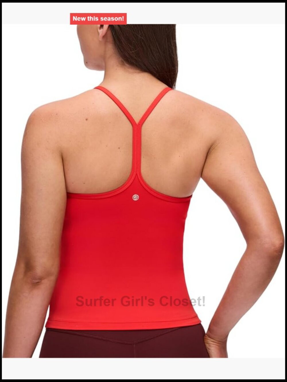 Butterluxe Y Back Tank Top High Stretch Slim Fit Yoga Lounge